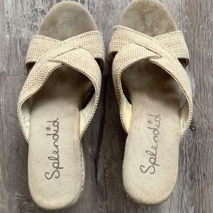 Splendid Wedges - Size 7 - Natural Color